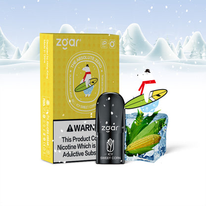 正品冰熊Zgar AZ Pod 6.0 烟弹2.0ML口味任选，三颗起售 (悦刻4/5/6/7代杆通用)