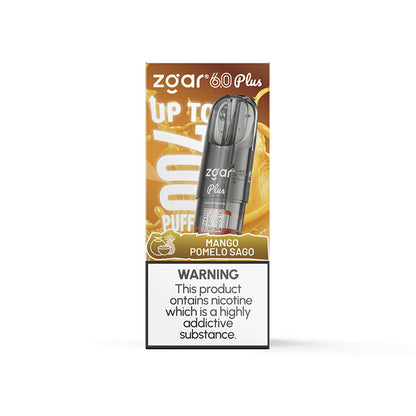 【全新口味到货】正品冰熊Zgar 6.0 PLUS 烟弹超大容量3.5ML(悦刻4/5/6/7代杆通用) 口味任选，三颗起售 【新】杨枝甘露
