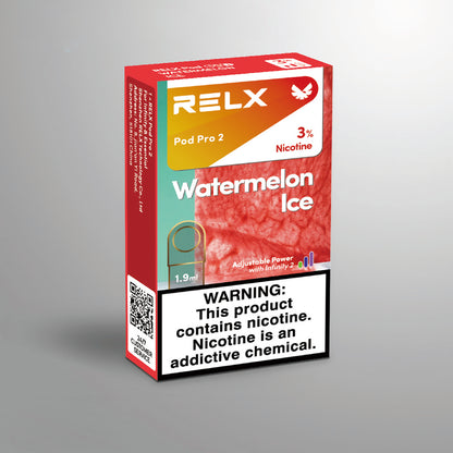 悦刻Relx西瓜Watermelon Ice(海外第六代陶瓷芯版本烟弹)