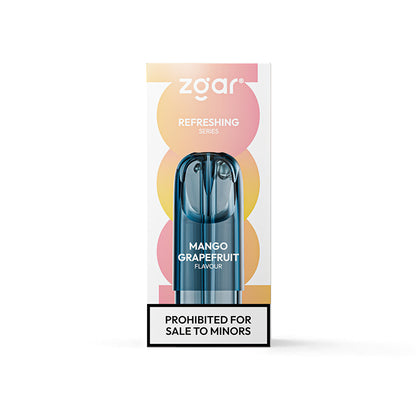 正品冰熊真格Zgar 烟弹POD 6.0S超大容量3.0ML(悦刻4/5/6/7代杆通用) 口味任选，三颗起售