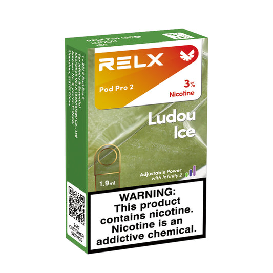 正品悦刻Relx海外版-绿豆冰Ludou Ice-六代陶瓷芯三颗起售