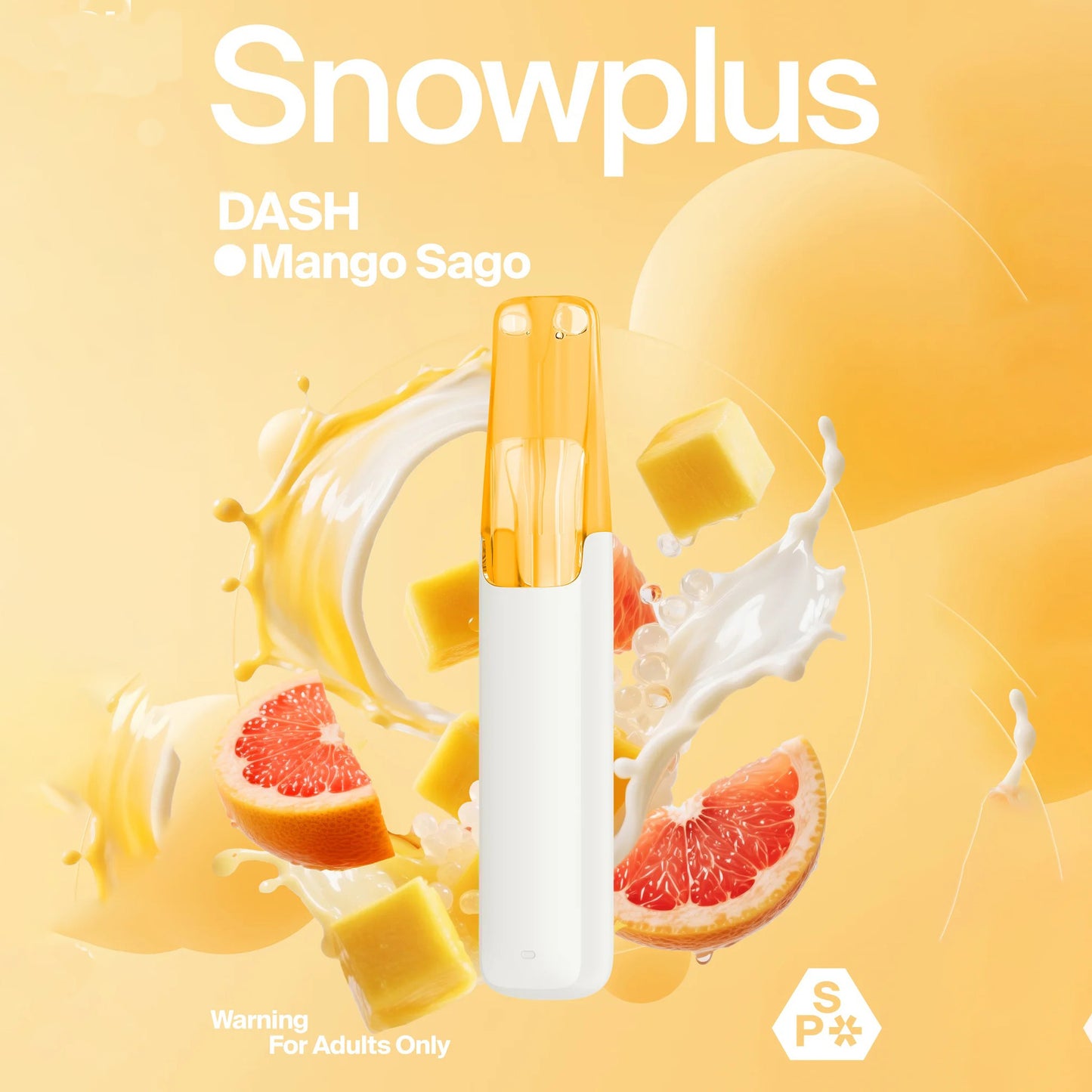 正品雪加鸭嘴兽Snowplus DASH经典一次性电子烟海外版