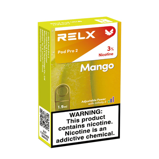 Authentic Relx overseas version - Mango - Sixth generation ceramic core