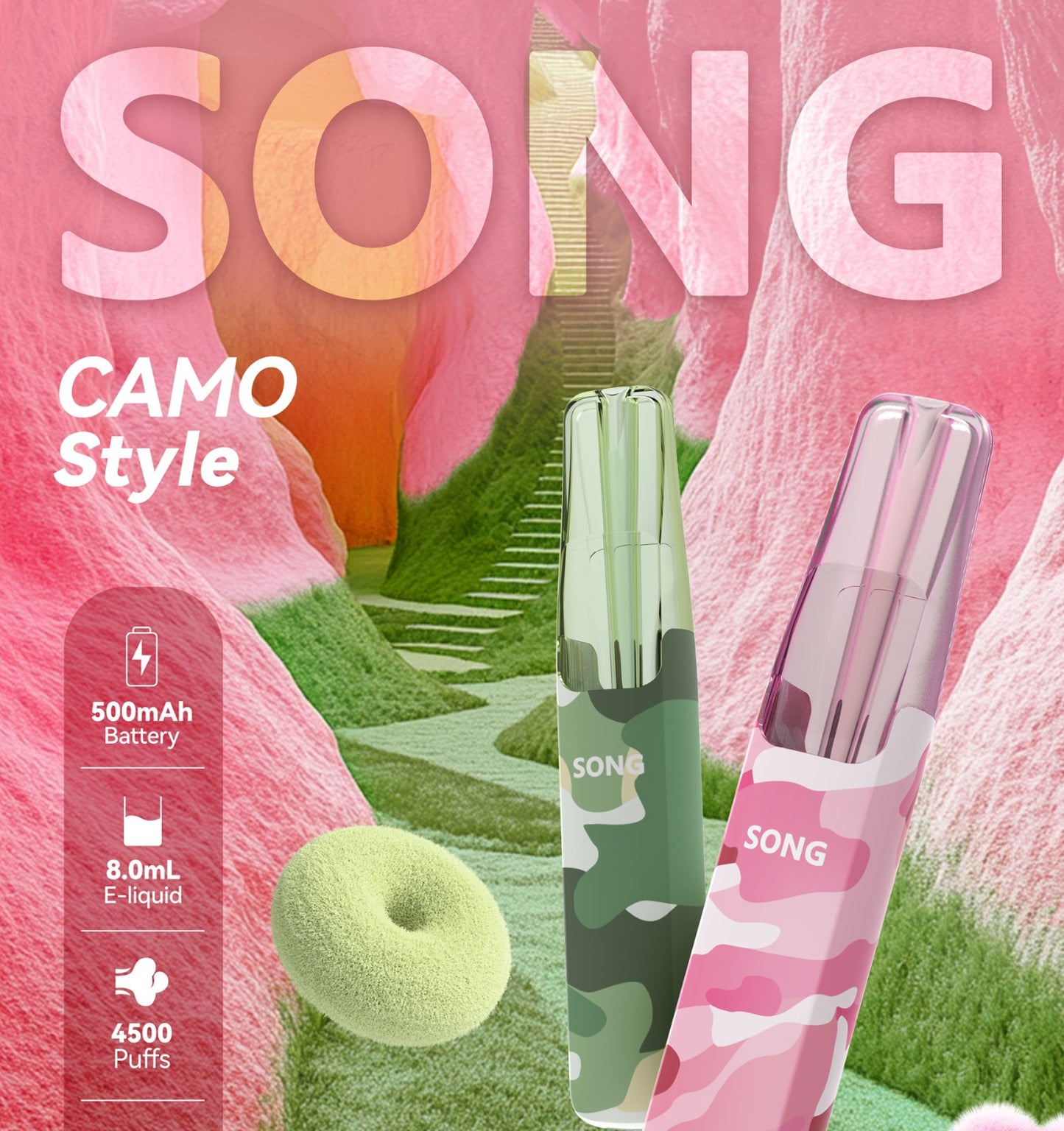 Authentic RELX MG4k disposable electronic cigarette