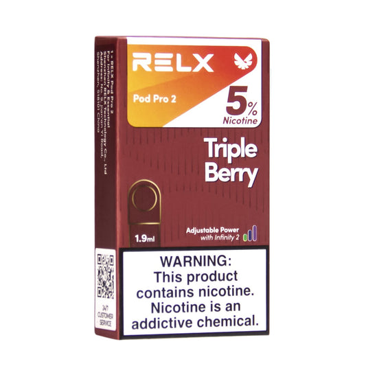 正品悦刻RELX外贸弹5%尼古丁混合莓果(Mixed Berry)口味-单颗装-(陶瓷芯版本)-三颗起售