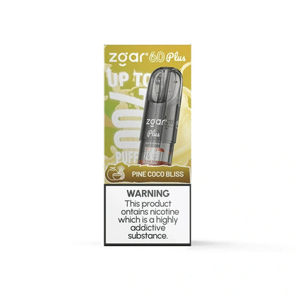正品冰熊Zgar 6.0 PLUS 烟弹超大容量3.5ML(悦刻4/5/6/7代杆通用) 口味任选，三颗起售