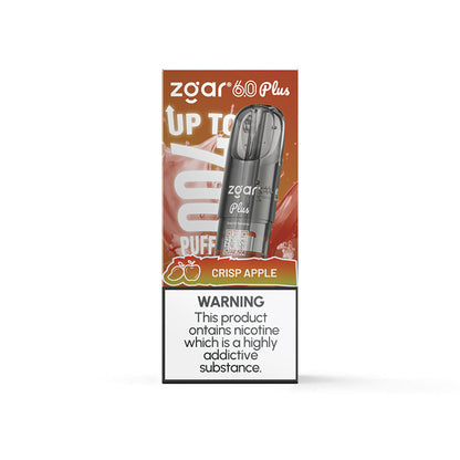 正品冰熊Zgar 6.0 PLUS 烟弹超大容量3.5ML(悦刻4/5/6/7代杆通用) 口味任选，三颗起售