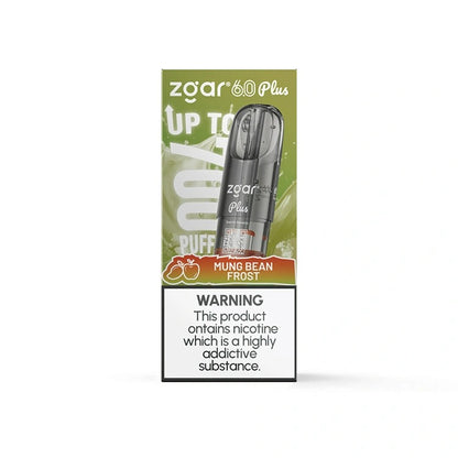 正品冰熊Zgar 6.0 PLUS 烟弹超大容量3.5ML(悦刻4/5/6/7代杆通用) 口味任选，三颗起售