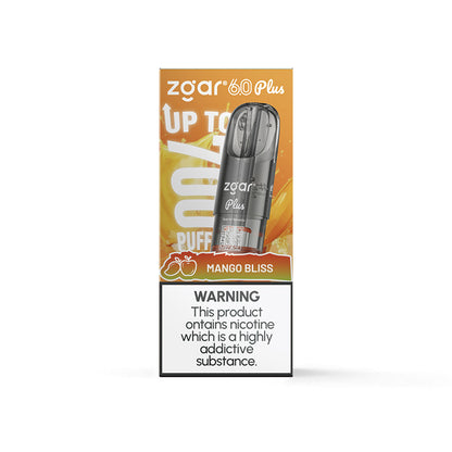 正品冰熊Zgar 6.0 PLUS 烟弹超大容量3.5ML(悦刻4/5/6/7代杆通用) 口味任选，三颗起售