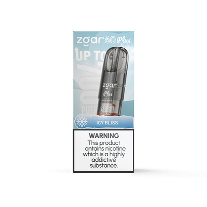 正品冰熊Zgar 6.0 PLUS 烟弹超大容量3.5ML(悦刻4/5/6/7代杆通用) 口味任选，三颗起售