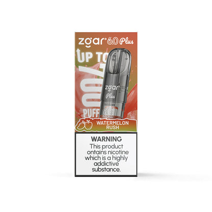 正品冰熊Zgar 6.0 PLUS 烟弹超大容量3.5ML(悦刻4/5/6/7代杆通用) 口味任选，三颗起售