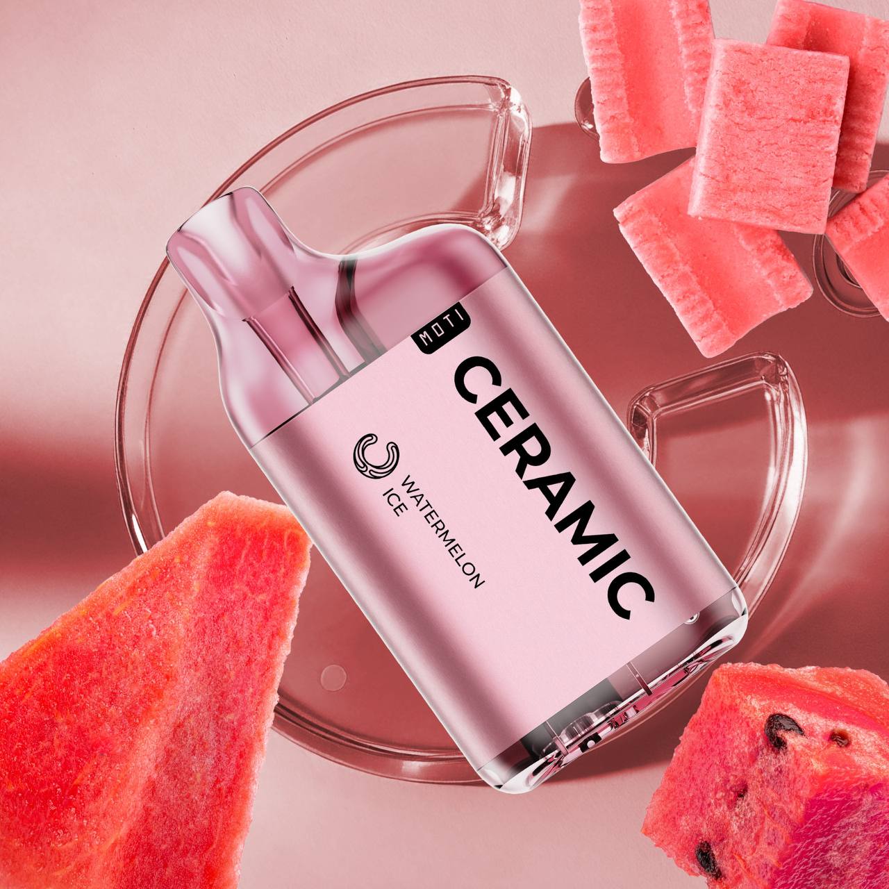 正品魔笛陶瓷芯系列MOTI CERAMIC 10000口可视化油仓一次性电子烟-多口味可选