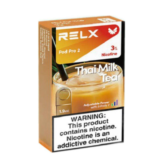 正品悦刻Relx海外版 -泰式奶茶(Thai Milk Tea)-六代陶瓷芯-三颗起售