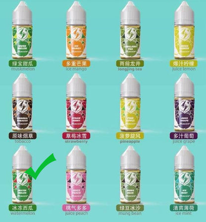 原装电雾LIGHTING PLUS烟油30ml尼古丁盐烟油-多口味可选