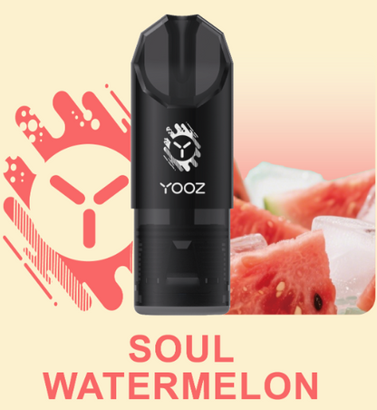 柚子YOOZ Soul Pod灵魂烟弹系列3.5ML大容量多口味可选柚子陶瓷芯通配烟弹-三颗起售