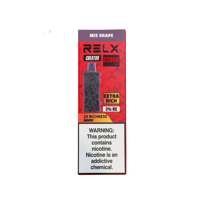 RELX Creator - Large capacity 18000 mouths - Double the richness