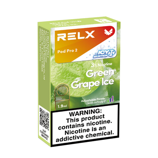 正品悦刻Relx海外版 - 极凉青提 Green Grape Ice-六代陶瓷芯