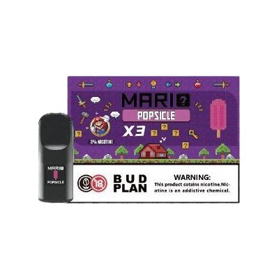 正品马里奥六代Mario 6TH通配烟弹三颗装-RELX六代通配平替-适配悦刻4/5/6/7代烟杆