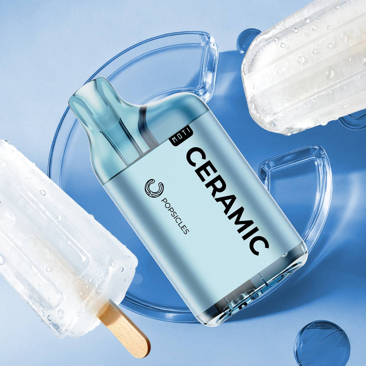 正品魔笛陶瓷芯系列MOTI CERAMIC 10000口可视化油仓一次性电子烟-多口味可选