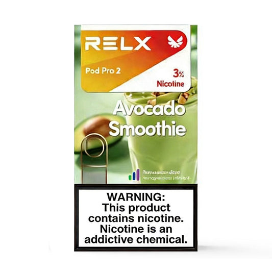 正品悦刻RELX外贸弹牛油果奶昔(Avocado Smoothie)口味-单颗装三颗起售