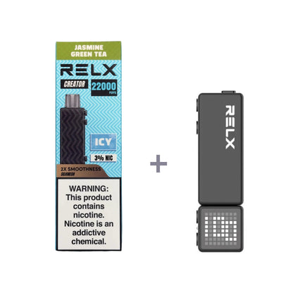 RELX Creator - Large capacity 18000 mouths - Double the richness