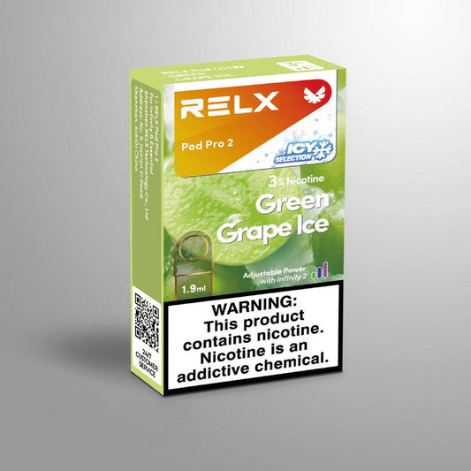 正品悦刻Relx海外版 - 极凉青提 Green Grape Ice-六代陶瓷芯