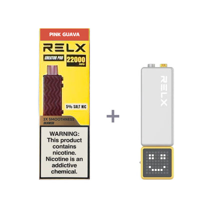RELX Creator - Large capacity 18000 mouths - Double the richness