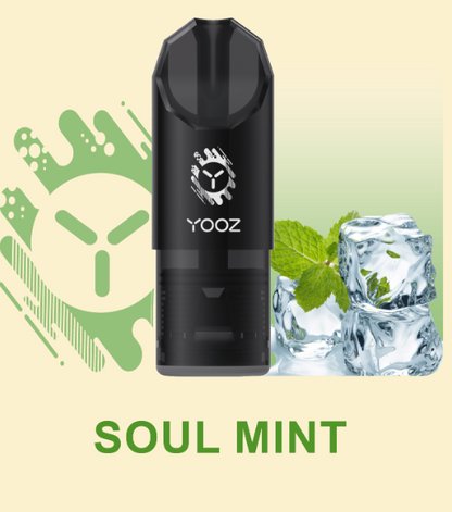 柚子YOOZ Soul Pod灵魂烟弹系列3.5ML大容量多口味可选柚子陶瓷芯通配烟弹-三颗起售