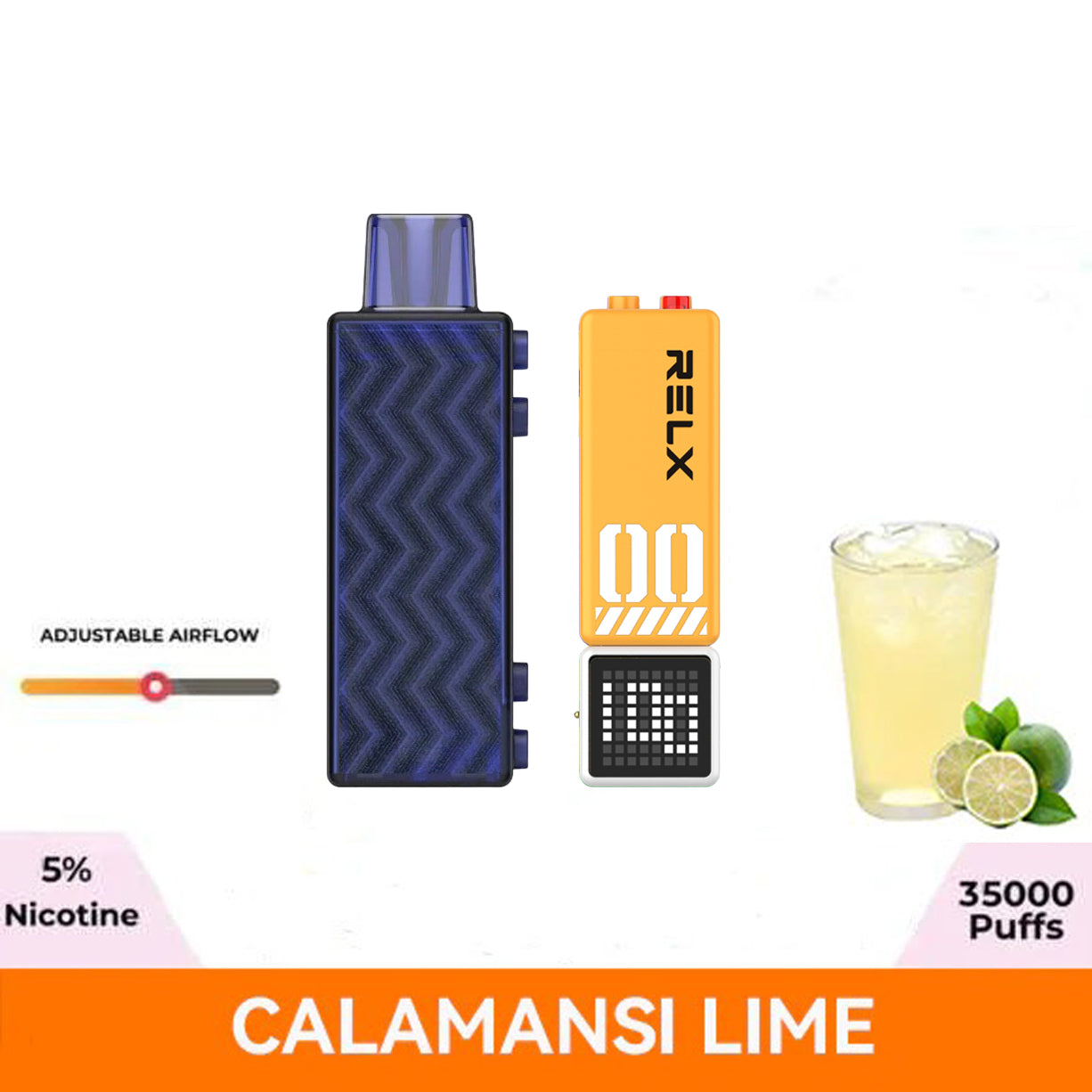 RELX Creator - Large capacity 18000 mouths - Double the richness