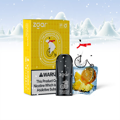 正品冰熊Zgar AZ Pod 6.0 烟弹2.0ML口味任选，三颗起售 (悦刻4/5/6/7代杆通用)