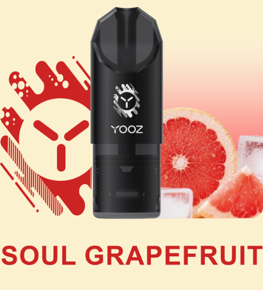 柚子YOOZ Soul Pod灵魂烟弹系列3.5ML大容量多口味可选柚子陶瓷芯通配烟弹-三颗起售