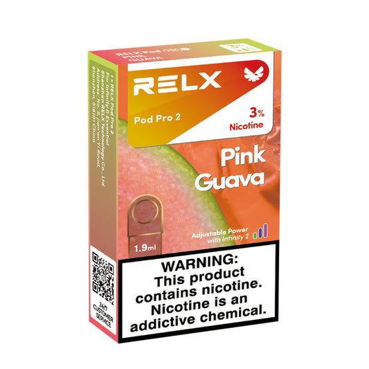 Authentic Relx overseas version - Pink Guava - Sixth generation ceramic core