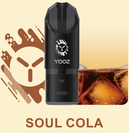 柚子YOOZ Soul Pod灵魂烟弹系列3.5ML大容量多口味可选柚子陶瓷芯通配烟弹-三颗起售