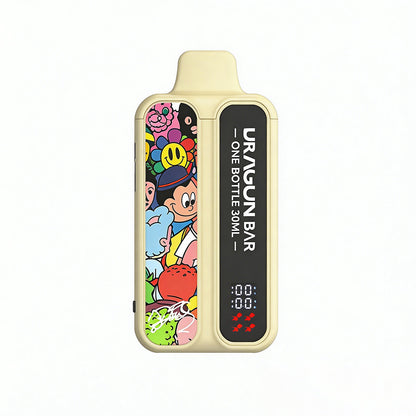 正品 Dragon Bar 龙吧阿童木动画主题30ml超大容量60000口可调功率一次性电子烟-多口味可选