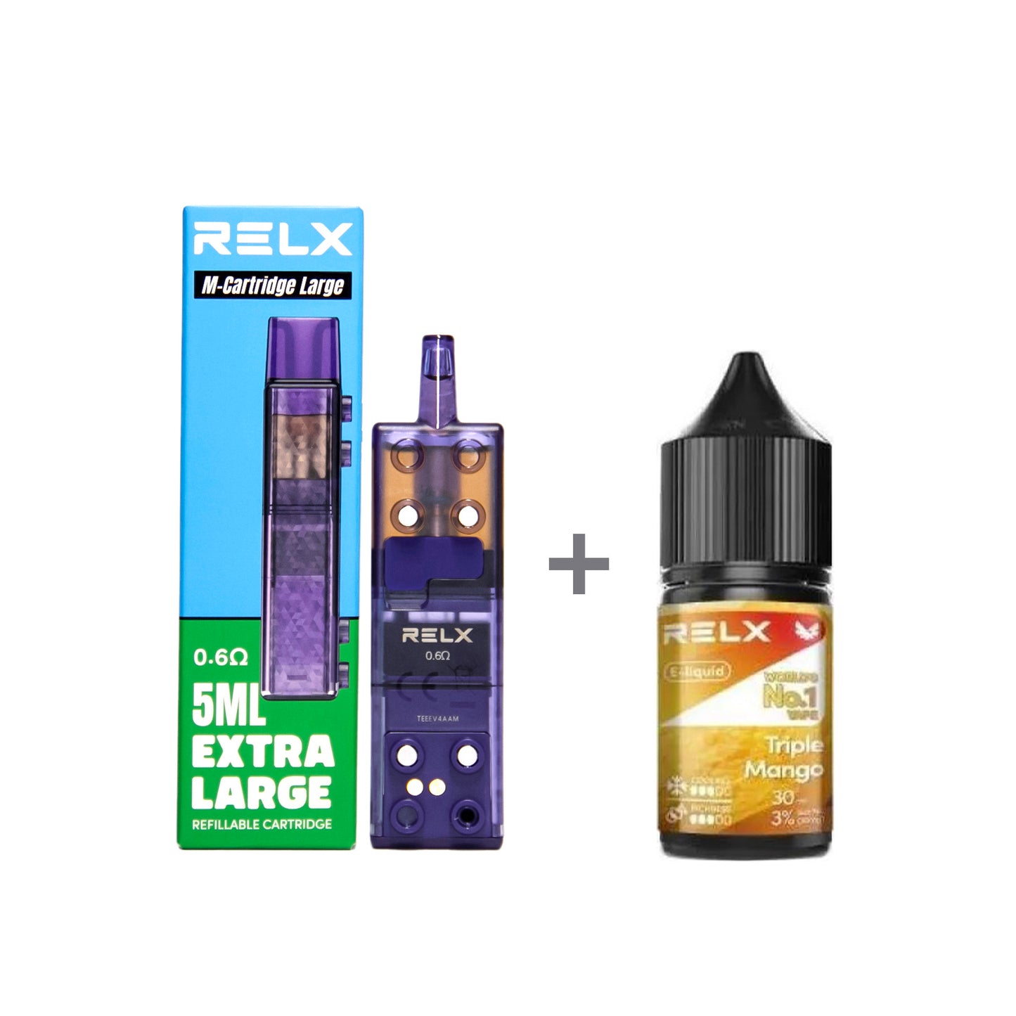 RELX Creator - Large capacity 18000 mouths - Double the richness