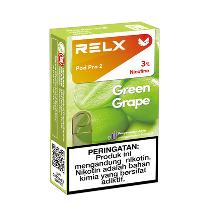 Authentic Relx overseas version - Green Grape - Sixth generation ceramic core 