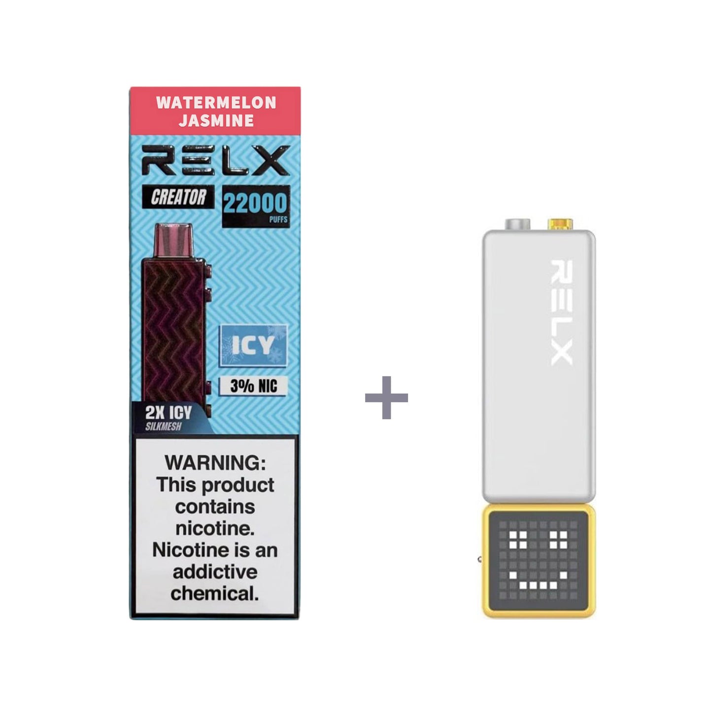 RELX Creator - Large capacity 18000 mouths - Double the richness
