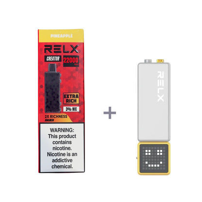 RELX Creator - Large capacity 18000 mouths - Double the richness