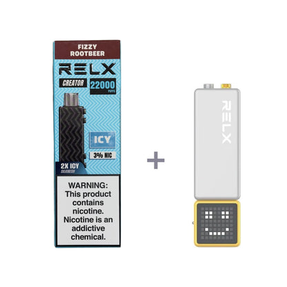 RELX Creator - Large capacity 18000 mouths - Double the richness