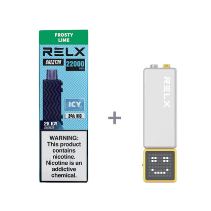 RELX Creator - Large capacity 18000 mouths - Double the richness