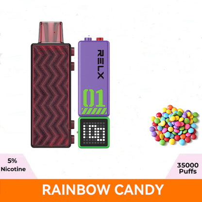 RELX Creator - Large capacity 18000 mouths - Double the richness