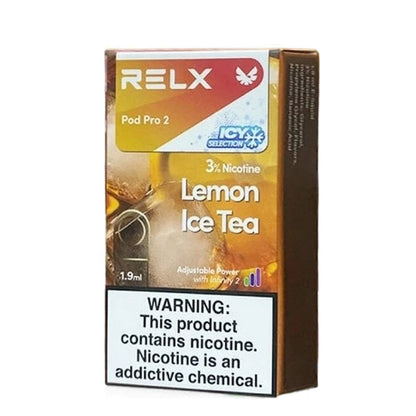 Authentic Relx overseas version - lemon black tea Menthol Xtra - sixth generation ceramic core