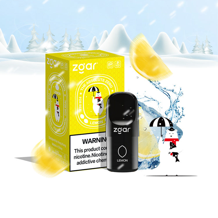 正品冰熊Zgar AZ Pod 6.0 烟弹2.0ML口味任选，三颗起售 (悦刻4/5/6/7代杆通用)