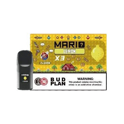正品马里奥六代Mario 6TH通配烟弹三颗装-RELX六代通配平替-适配悦刻4/5/6/7代烟杆