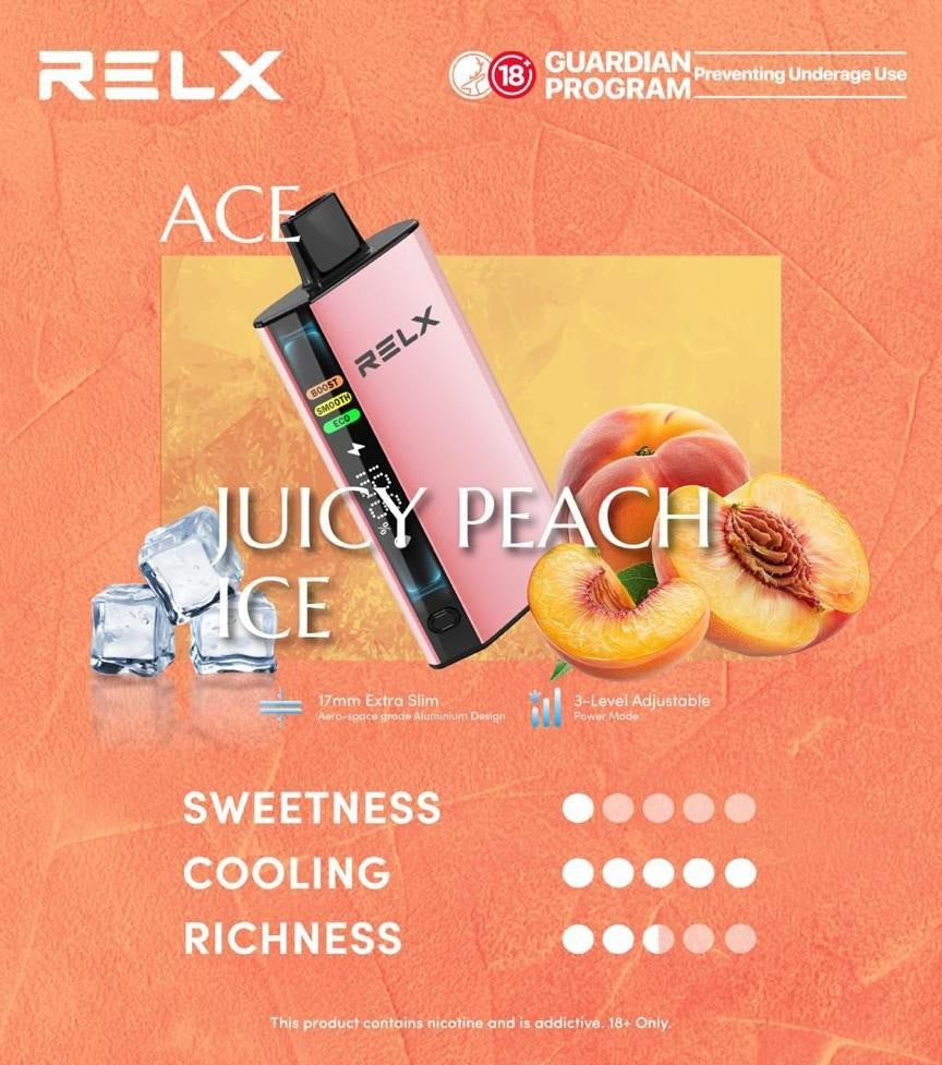 Genuine RELX Nova 30000 puffs large capacity disposable electronic cigarette