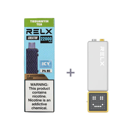 RELX Creator - Large capacity 18000 mouths - Double the richness