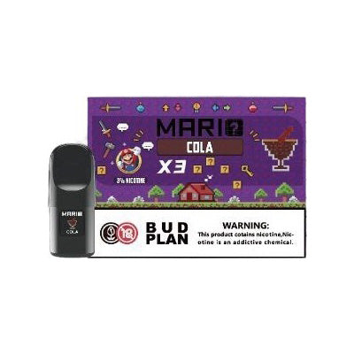 正品马里奥六代Mario 6TH通配烟弹三颗装-RELX六代通配平替-适配悦刻4/5/6/7代烟杆