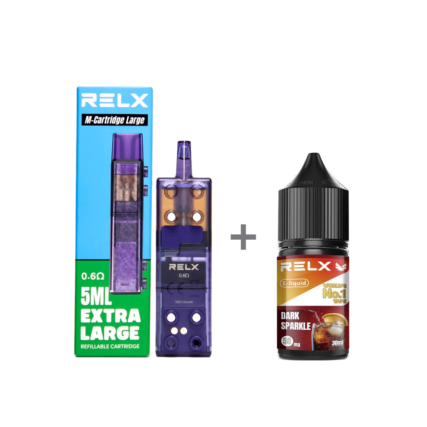 RELX Creator - Large capacity 18000 mouths - Double the richness