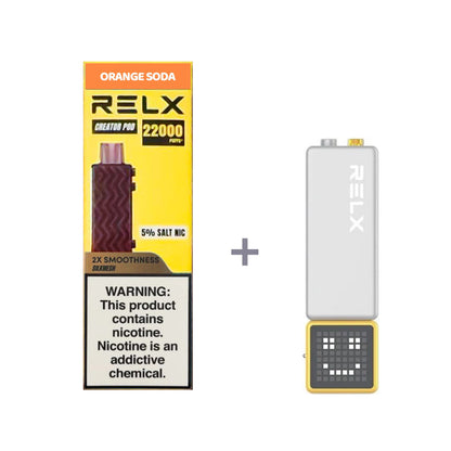 RELX Creator - Large capacity 18000 mouths - Double the richness