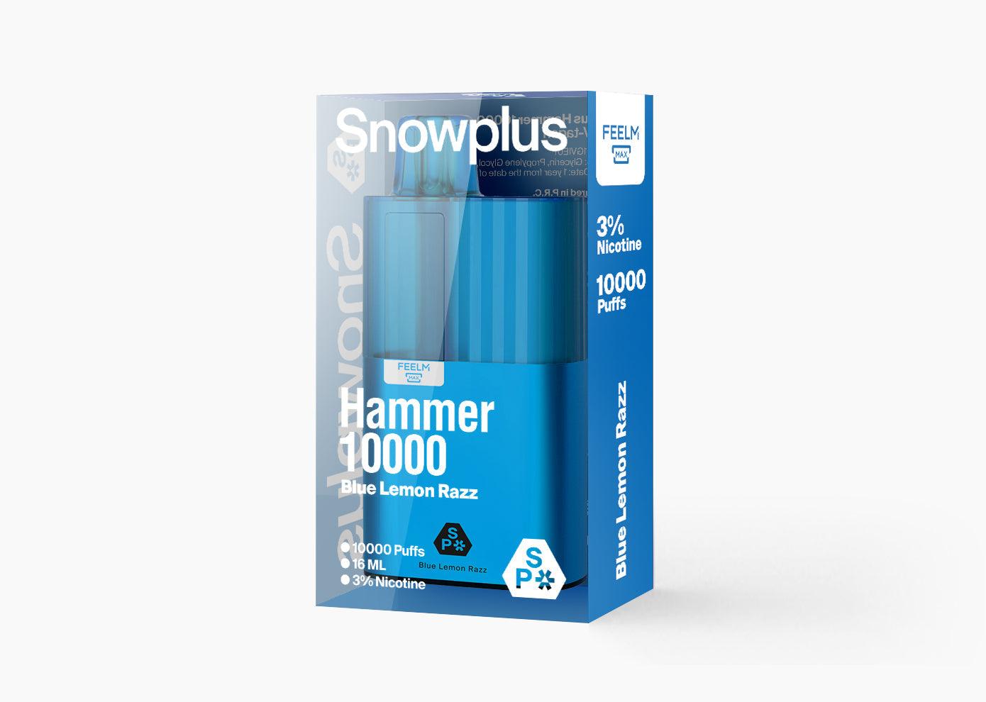 正品海外版雪茄大板砖SnowPlus 10000口 一次性15ML